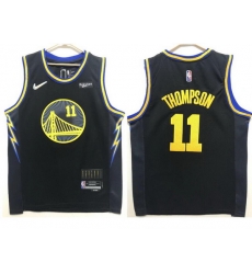 Men Nike Golden State Warriors Klay Thompson #11 75th Anniversary NBA Stitched Jersey Men Nike Golden State Warriors Klay Thompson #11 75th Anniversary NBA Stitched Jersey