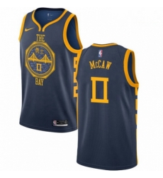Mens Nike Golden State Warriors 0 Patrick McCaw Swingman Navy Blue NBA Jersey City Edition Mens Nike Golden State Warriors 0 Patrick McCaw Swingman Navy Blue NBA Jersey City Edition