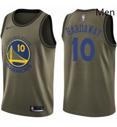 Mens Nike Golden State Warriors 10 Tim Hardaway Swingman Green Salute to Service NBA Jersey Mens Nike Golden State Warriors 10 Tim Hardaway Swingman Green Salute to Service NBA Jersey
