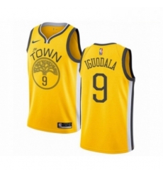 Mens Nike Golden State Warriors 9 Andre Iguodala Yellow Swingman Jersey Earned Edition Mens Nike Golden State Warriors 9 Andre Iguodala Yellow Swingman Jersey Earned Edition