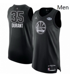 Mens Nike Jordan Golden State Warriors 35 Kevin Durant Authentic Black 2018 All Star Game NBA Jersey Mens Nike Jordan Golden State Warriors 35 Kevin Durant Authentic Black 2018 All Star Game NBA Jersey