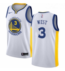Womens Nike Golden State Warriors 3 David West Authentic White Home NBA Jersey Association Edition Womens Nike Golden State Warriors 3 David West Authentic White Home NBA Jersey Association Edition