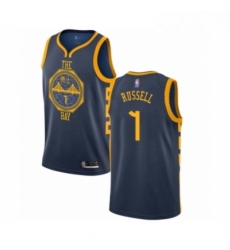 Youth Golden State Warriors 1 DAngelo Russell Swingman Navy Blue Basketball Jersey City Edition Youth Golden State Warriors 1 DAngelo Russell Swingman Navy Blue Basketball Jersey City Edition
