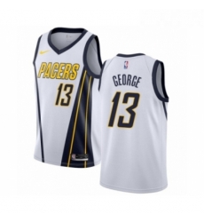 Womens Nike Indiana Pacers 13 Paul George White Swingman Jersey Earned Edition Womens Nike Indiana Pacers 13 Paul George White Swingman Jersey Earned Edition