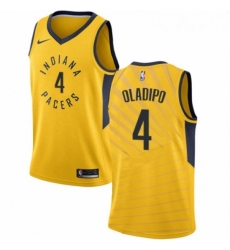Youth Nike Indiana Pacers 4 Victor Oladipo Authentic Gold NBA Jersey Statement Edition Youth Nike Indiana Pacers 4 Victor Oladipo Authentic Gold NBA Jersey Statement Edition