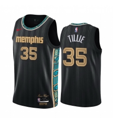 Men Nike Memphis Grizzlies 35 Killian Tillie Black NBA Swingman 2020 21 City Edition Jersey Men Nike Memphis Grizzlies 35 Killian Tillie Black NBA Swingman 2020 21 City Edition Jersey