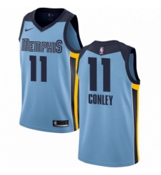 Mens Nike Memphis Grizzlies 11 Mike Conley Swingman Light Blue NBA Jersey Statement Edition Mens Nike Memphis Grizzlies 11 Mike Conley Swingman Light Blue NBA Jersey Statement Edition