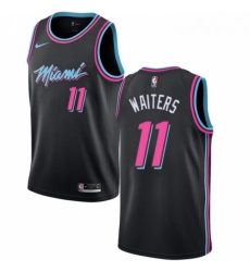 Mens Nike Miami Heat 11 Dion Waiters Swingman Black NBA Jersey City Edition Mens Nike Miami Heat 11 Dion Waiters Swingman Black NBA Jersey City Edition