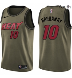 Youth Nike Miami Heat 10 Tim Hardaway Swingman Green Salute to Service NBA Jersey Youth Nike Miami Heat 10 Tim Hardaway Swingman Green Salute to Service NBA Jersey