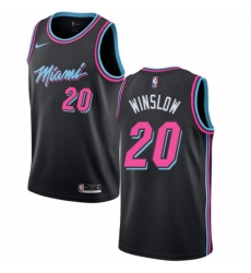 Youth Nike Miami Heat 20 Justise Winslow Swingman Black NBA Jersey City Edition Youth Nike Miami Heat 20 Justise Winslow Swingman Black NBA Jersey City Edition