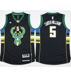 Bucks 5 Michael Carter Williams Black Stitched NBA Jersey Bucks 5 Michael Carter Williams Black Stitched NBA Jersey