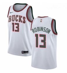 Womens Nike Milwaukee Bucks 13 Glenn Robinson Swingman White Fashion Hardwood Classics NBA Jersey Womens Nike Milwaukee Bucks 13 Glenn Robinson Swingman White Fashion Hardwood Classics NBA Jersey