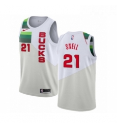 Youth Nike Milwaukee Bucks 21 Tony Snell White Swingman Jersey Earned Edition Youth Nike Milwaukee Bucks 21 Tony Snell White Swingman Jersey Earned Edition