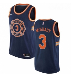 Womens Nike New York Knicks 3 Tracy McGrady Swingman Navy Blue NBA Jersey City Edition Womens Nike New York Knicks 3 Tracy McGrady Swingman Navy Blue NBA Jersey City Edition