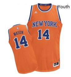 Youth Adidas New York Knicks 14 Anthony Mason Swingman Orange Alternate NBA Jersey Youth Adidas New York Knicks 14 Anthony Mason Swingman Orange Alternate NBA Jersey