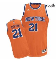 Youth Adidas New York Knicks 21 Damyean Dotson Swingman Orange Alternate NBA Jersey Youth Adidas New York Knicks 21 Damyean Dotson Swingman Orange Alternate NBA Jersey