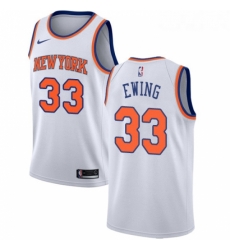 Youth Nike New York Knicks 33 Patrick Ewing Authentic White NBA Jersey Association Edition Youth Nike New York Knicks 33 Patrick Ewing Authentic White NBA Jersey Association Edition