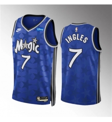 Men Orlando Magic 7 Joe Ingles Blue 2023 24 Classic Edition Stitched Basketball Jersey Men Orlando Magic 7 Joe Ingles Blue 2023 24 Classic Edition Stitched Basketball Jersey
