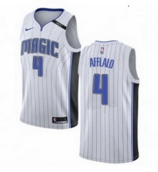 Mens Nike Orlando Magic 4 Arron Afflalo Swingman NBA Jersey Association Edition Mens Nike Orlando Magic 4 Arron Afflalo Swingman NBA Jersey Association Edition