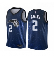 Womens Orlando Magic 2 Al Farouq Aminu Swingman Blue Basketball Jersey City Edition Womens Orlando Magic 2 Al Farouq Aminu Swingman Blue Basketball Jersey City Edition