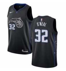 Youth Nike Orlando Magic 32 Shaquille ONeal Swingman Black NBA Jersey City Editi Youth Nike Orlando Magic 32 Shaquille ONeal Swingman Black NBA Jersey City Editi