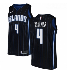 Youth Nike Orlando Magic 4 Arron Afflalo Authentic Black Alternate NBA Jersey Statement Edition Youth Nike Orlando Magic 4 Arron Afflalo Authentic Black Alternate NBA Jersey Statement Edition