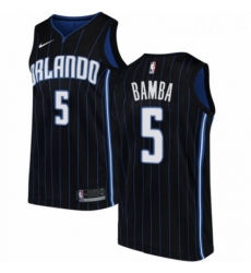 Youth Nike Orlando Magic 5 Mohamed Bamba Swingman Black NBA Jersey Statement Edition Youth Nike Orlando Magic 5 Mohamed Bamba Swingman Black NBA Jersey Statement Edition