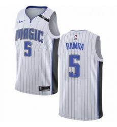 Youth Nike Orlando Magic 5 Mohamed Bamba Swingman White NBA Jersey Association Edition Youth Nike Orlando Magic 5 Mohamed Bamba Swingman White NBA Jersey Association Edition