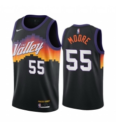 Men Nike Phoenix Suns 55 E 27Twaun Moore Black NBA Swingman 2020 21 City Edition Jersey Men Nike Phoenix Suns 55 E 27Twaun Moore Black NBA Swingman 2020 21 City Edition Jersey