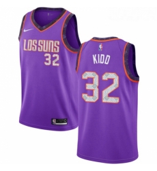 Womens Nike Phoenix Suns 32 Jason Kidd Swingman Purple NBA Jersey 2018 19 City Edition Womens Nike Phoenix Suns 32 Jason Kidd Swingman Purple NBA Jersey 2018 19 City Edition