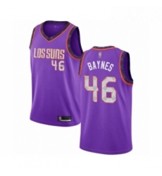 Youth Phoenix Suns 46 Aron Baynes Swingman Purple Basketball Jersey 2018 19 City Edition Youth Phoenix Suns 46 Aron Baynes Swingman Purple Basketball Jersey 2018 19 City Edition