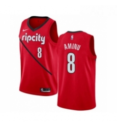Mens Nike Portland Trail Blazers 8 Al Farouq Aminu Red Swingman Jersey Earned Edition Mens Nike Portland Trail Blazers 8 Al Farouq Aminu Red Swingman Jersey Earned Edition