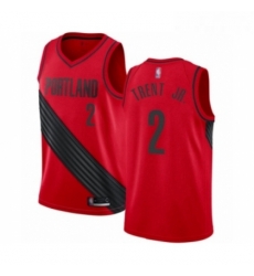 Mens Portland Trail Blazers 2 Gary Trent Jr Authentic Red Basketball Jersey Statement Edition Mens Portland Trail Blazers 2 Gary Trent Jr Authentic Red Basketball Jersey Statement Edition