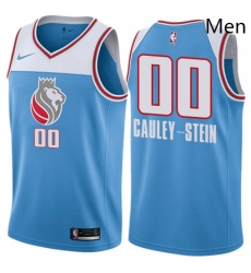 Mens Nike Sacramento Kings 0 Willie Cauley Stein Swingman Blue NBA Jersey City Edition Mens Nike Sacramento Kings 0 Willie Cauley Stein Swingman Blue NBA Jersey City Edition
