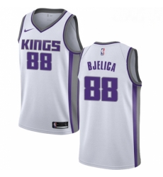 Mens Nike Sacramento Kings 88 Nemanja Bjelica Swingman White NBA Jersey Association Edition Mens Nike Sacramento Kings 88 Nemanja Bjelica Swingman White NBA Jersey Association Edition