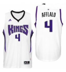 Sacramento Kings 4 Arron Afflalo Home White New Swingman Jersey Sacramento Kings 4 Arron Afflalo Home White New Swingman Jersey