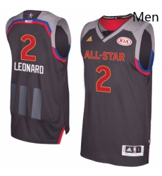 Mens Adidas San Antonio Spurs 2 Kawhi Leonard Authentic Charcoal 2017 All Star NBA Jersey Mens Adidas San Antonio Spurs 2 Kawhi Leonard Authentic Charcoal 2017 All Star NBA Jersey