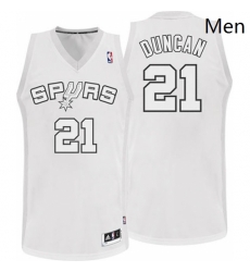 Mens Adidas San Antonio Spurs 21 Tim Duncan Authentic White Winter On Court NBA Jersey Mens Adidas San Antonio Spurs 21 Tim Duncan Authentic White Winter On Court NBA Jersey