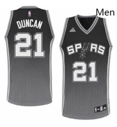 Mens Adidas San Antonio Spurs 21 Tim Duncan Swingman Black Resonate Fashion NBA Jersey Mens Adidas San Antonio Spurs 21 Tim Duncan Swingman Black Resonate Fashion NBA Jersey