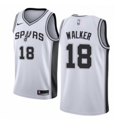 Womens Nike San Antonio Spurs 18 Lonnie Walker Swingman White NBA Jersey Association Edition Womens Nike San Antonio Spurs 18 Lonnie Walker Swingman White NBA Jersey Association Edition
