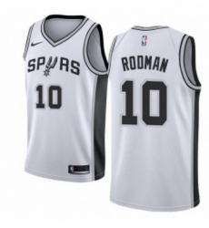 Youth Nike San Antonio Spurs 10 Dennis Rodman Authentic White Home NBA Jersey Association Edition Youth Nike San Antonio Spurs 10 Dennis Rodman Authentic White Home NBA Jersey Association Edition