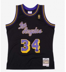 Men Los Angeles Lakers 34 Shaq O Neal Mitchell Ness Jersey Men Los Angeles Lakers 34 Shaq O Neal Mitchell Ness Jersey