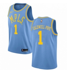 Mens Nike Los Angeles Lakers 1 Kentavious Caldwell Pope Swingman Blue Hardwood Classics NBA Jersey Mens Nike Los Angeles Lakers 1 Kentavious Caldwell Pope Swingman Blue Hardwood Classics NBA Jersey
