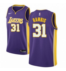 Mens Nike Los Angeles Lakers 31 Kurt Rambis Swingman Purple NBA Jersey Statement Edition Mens Nike Los Angeles Lakers 31 Kurt Rambis Swingman Purple NBA Jersey Statement Edition
