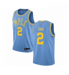 Womens Los Angeles Lakers 2 Quinn Cook Authentic Blue Hardwood Classics Basketball Jersey Womens Los Angeles Lakers 2 Quinn Cook Authentic Blue Hardwood Classics Basketball Jersey
