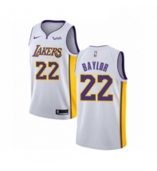 Womens Los Angeles Lakers 22 Elgin Baylor Authentic White Basketball Jersey Association Edition Womens Los Angeles Lakers 22 Elgin Baylor Authentic White Basketball Jersey Association Edition