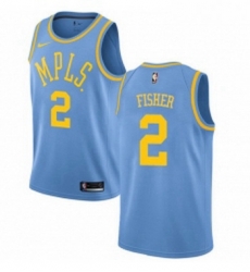 Womens Nike Los Angeles Lakers 2 Derek Fisher Swingman Blue Hardwood Classics NBA Jersey Womens Nike Los Angeles Lakers 2 Derek Fisher Swingman Blue Hardwood Classics NBA Jersey