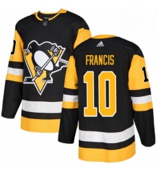 Mens Adidas Pittsburgh Penguins 10 Ron Francis Premier Black Home NHL Jersey Mens Adidas Pittsburgh Penguins 10 Ron Francis Premier Black Home NHL Jersey