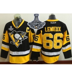 Penguins #66 Mario Lemieux Black Alternate 2017 Stanley Cup Finals Champions Stitched NHL Jersey Penguins #66 Mario Lemieux Black Alternate 2017 Stanley Cup Finals Champions Stitched NHL Jersey
