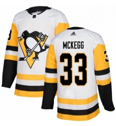 Womens Adidas Pittsburgh Penguins 33 Greg McKegg Authentic White Away NHL Jersey Womens Adidas Pittsburgh Penguins 33 Greg McKegg Authentic White Away NHL Jersey